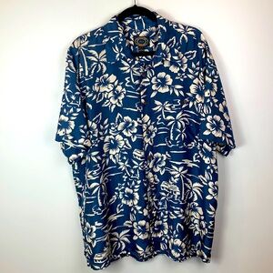 Vintage Hawaiian Company Silk Camp Hawaiian Shirt